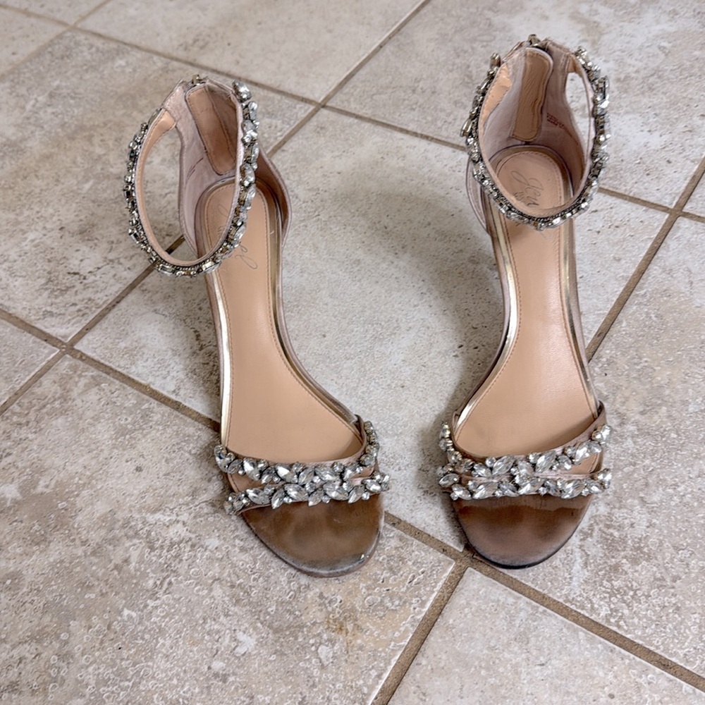 Badgley Mischka Jewel Heels - Picture 7 of 8